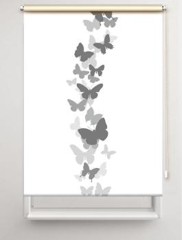 Rollo Papalone grey , Rollo, Motivrollo, Rollo mit Druck, Fotorollo, bedrucktes Rollo, Fensterrollo,verdunkelndes Rollo, Sonnenschutz Rollo
